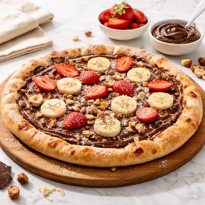 Nutella pizza