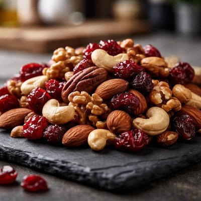 Nuts and craisins mix