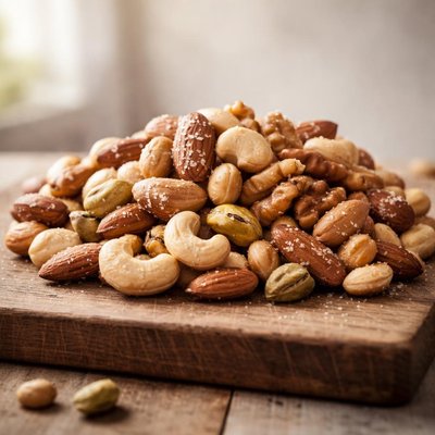Mezcla de frutos secos salados