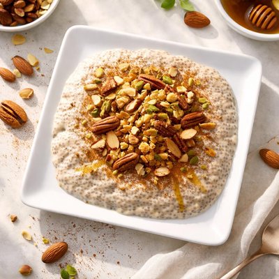 Nutty pudding