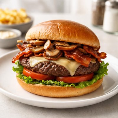 纽约牛排 shake shack 汉堡