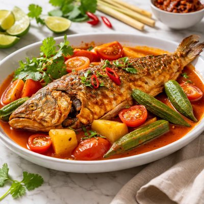 Nyonya assam fish
