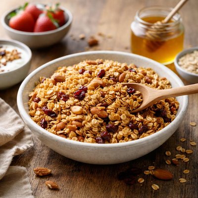 Oat honey granola