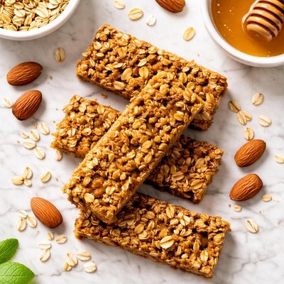 Oat honey granola bar
