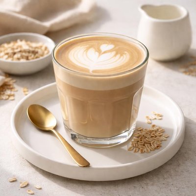 Oat latte decaf
