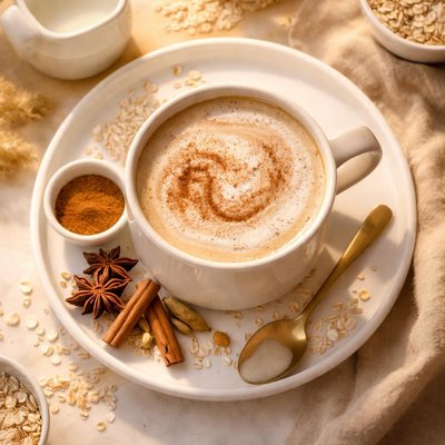 Oat milk chai latte