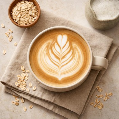 Oat milk flat white