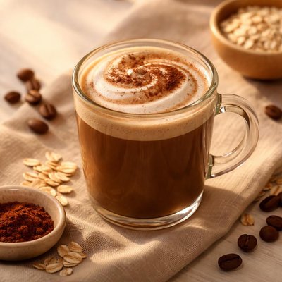 Oat milk mocha