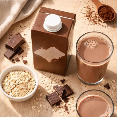 Oatly chocolate oat milk