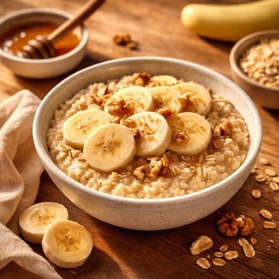Oatmeal and banana