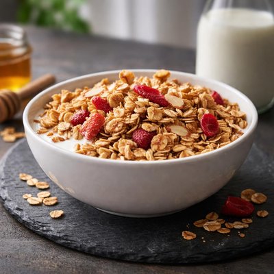 Oatmeal crisp cereal