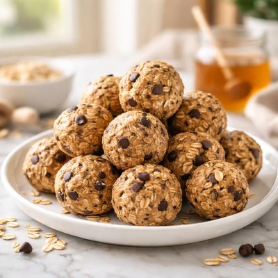 Oatmeal protein ball