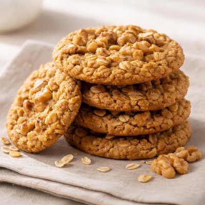 Oatmeal walnut cookie