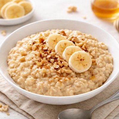 Oatmeal with banana