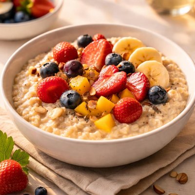 混合水果燕麦片