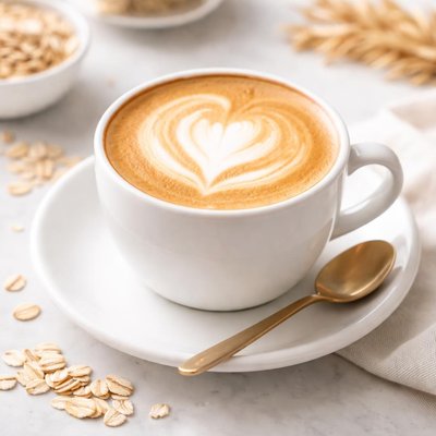 Cappuccino alla farina d'avena