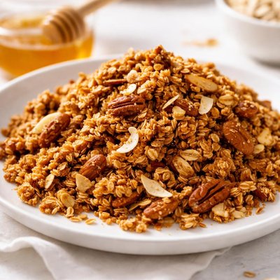 Oats and honey granola