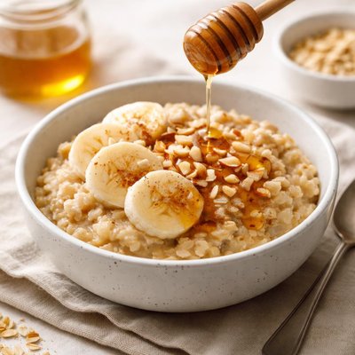 Oats with honey