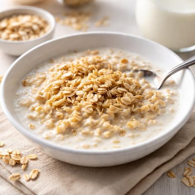 Oats with milk