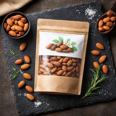 Octonuts dry roasted unsalted almonds