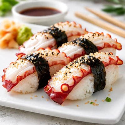 Octopus sushi