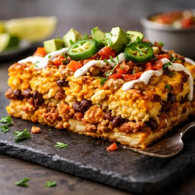 Oh snap macros turkey taco breakfast bake