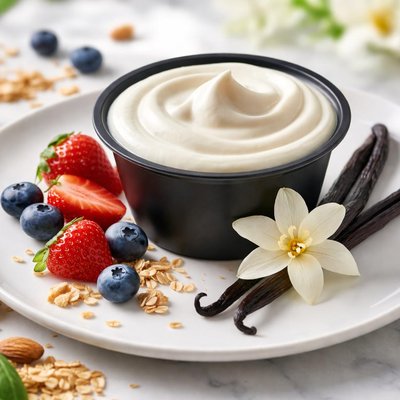 Oikos pro vanilla yogurt