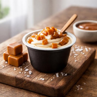 Oikos triple zero salted caramel