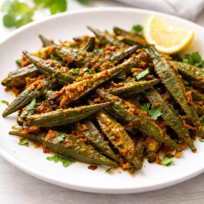 Okra fry