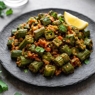 Okra sabji