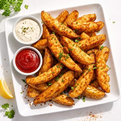 Old bay western fries