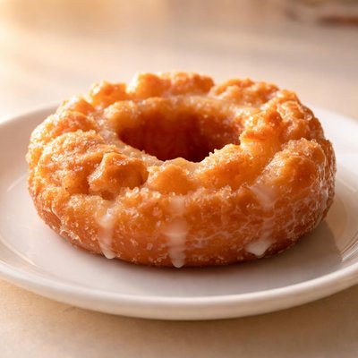 Old fashioned glazed donut