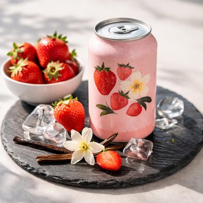 Olipop strawberry vanilla