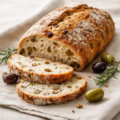 Olive bread essential bakery