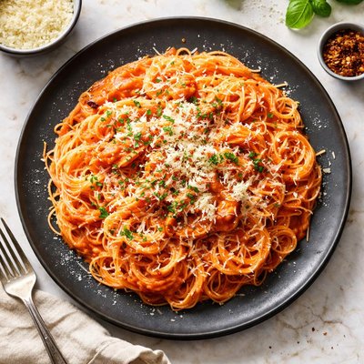 Olive garden angel hair with five cheese marinara