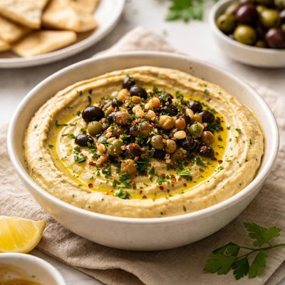 Olive hummus