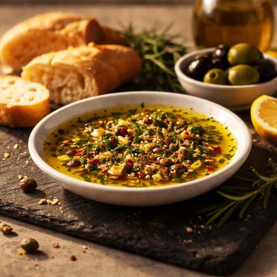 Olive oil dip
