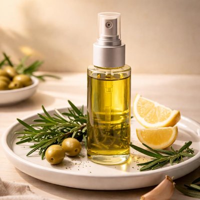 Olive oil mist