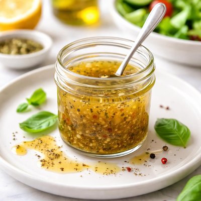 Olive oil vinaigrette