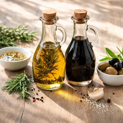 Huile d'olive et vinaigre