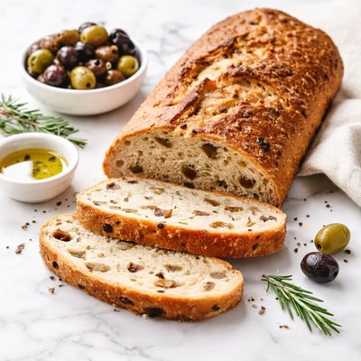 Olives bread