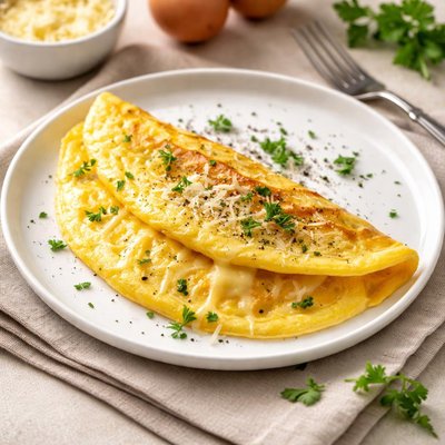 Omelette au fromage