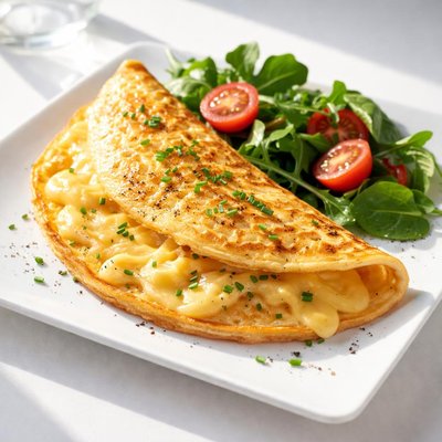 Omelette con queso