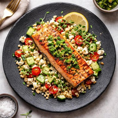 On swann salmon couscous
