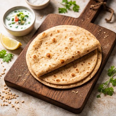 One and hald wheat roti