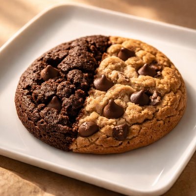 One brookie crumbl cookie