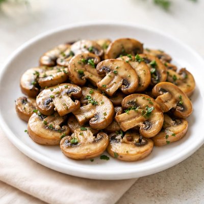 One cup of cooked mushrooms