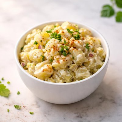 One cup of potato salad