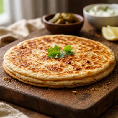 One khushk paratha