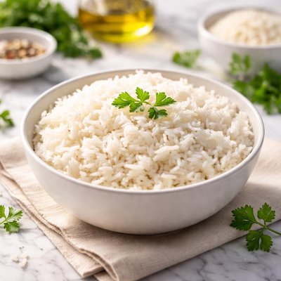 One minute white rice